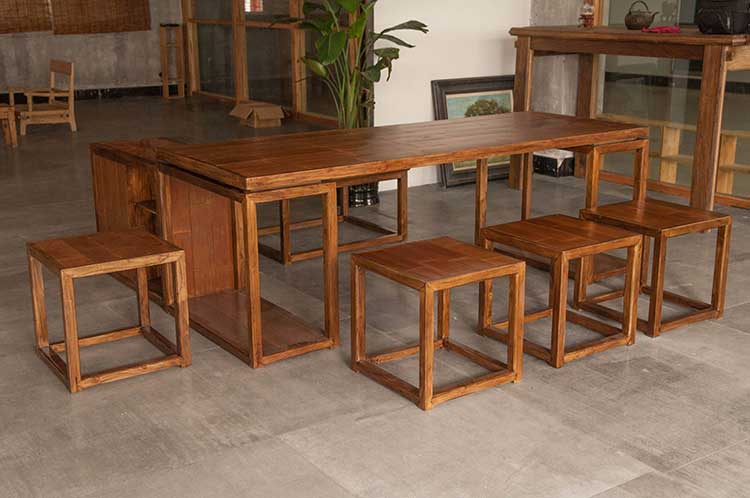 dasso.Furnishings Bamboo Dining Set